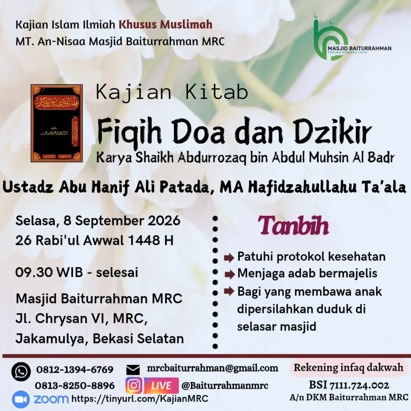 Poster asli dari @baiturrahmanmrc