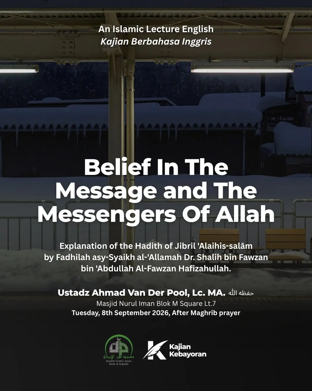Poster asli dari @masjidnuruliman