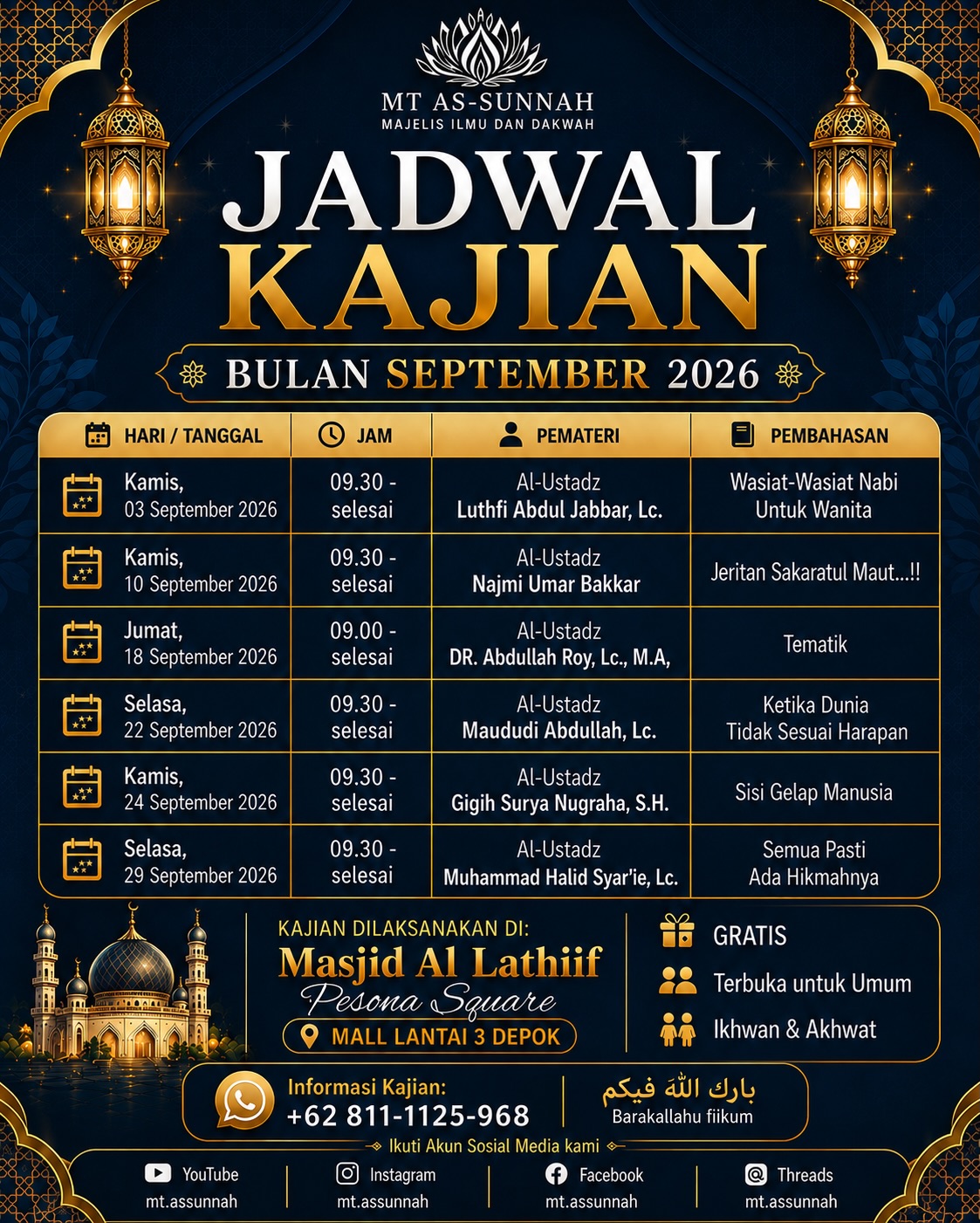 Poster asli dari @mt.assunnah
