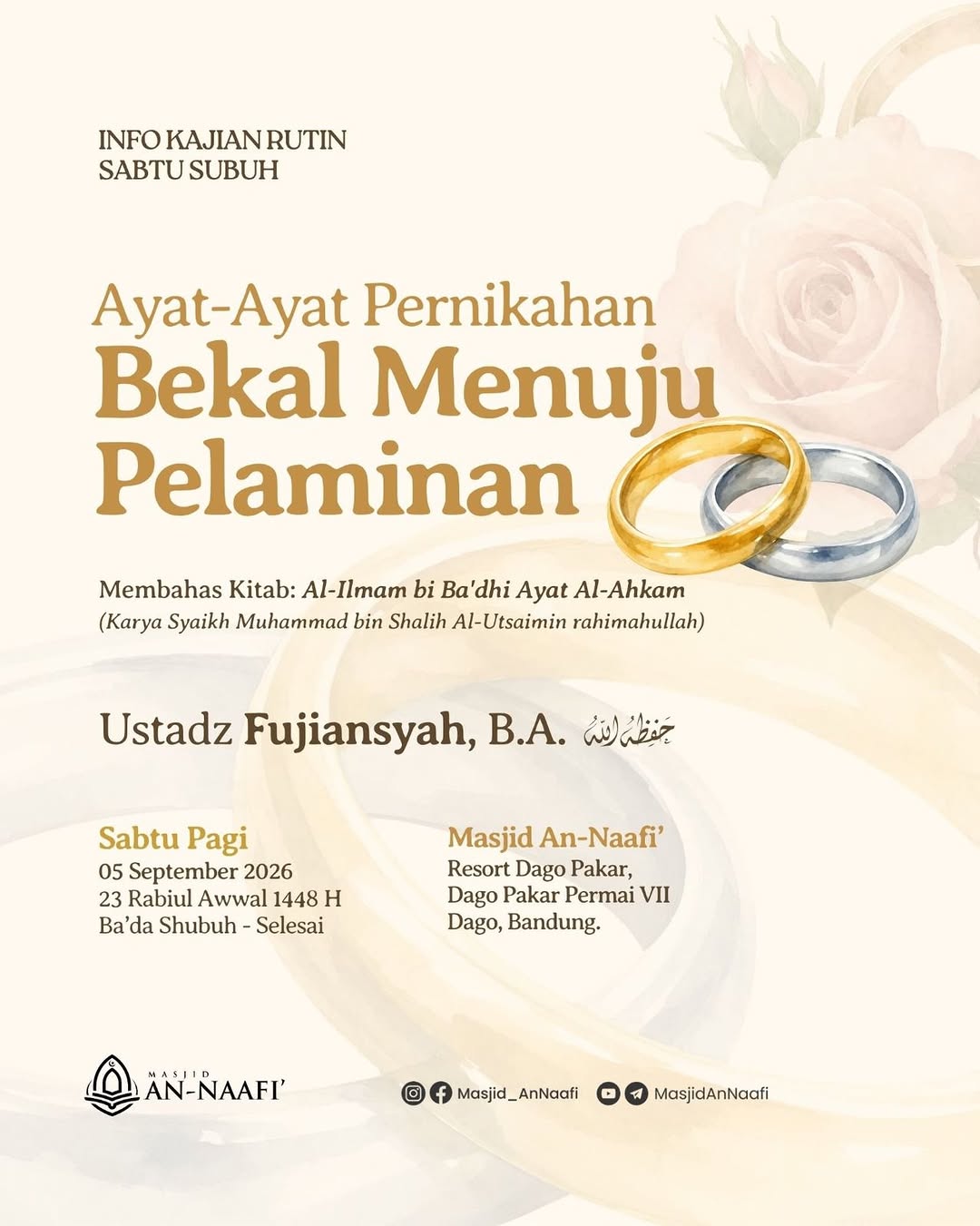 Poster asli dari @masjid_annaafi