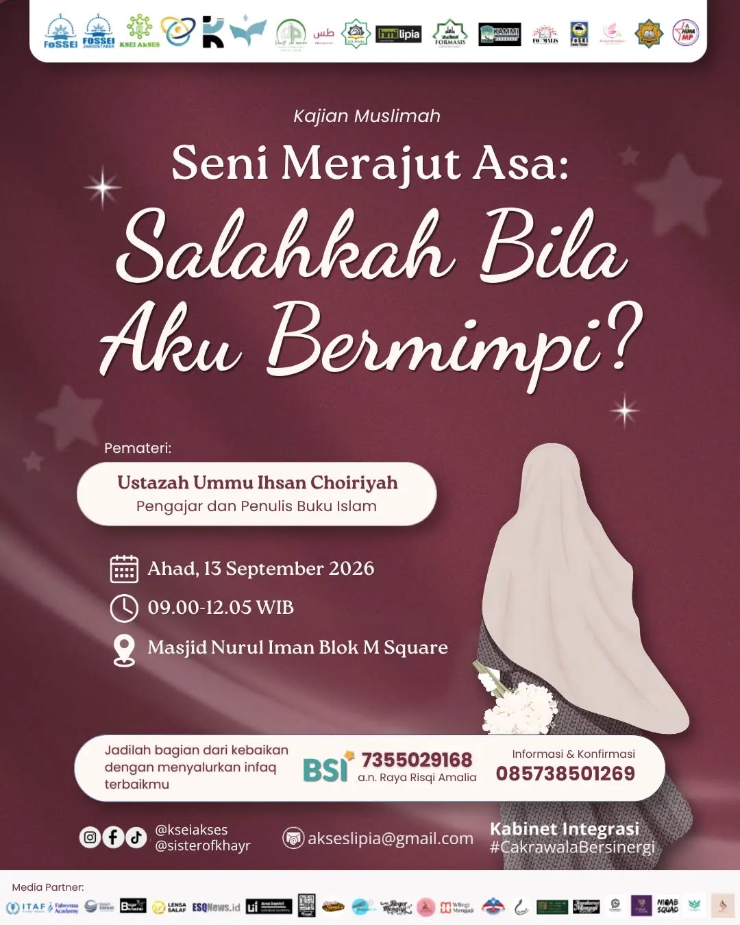 Poster asli dari @masjidnuruliman