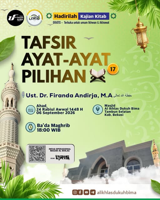 Poster asli dari @alikhlasdukuhbima