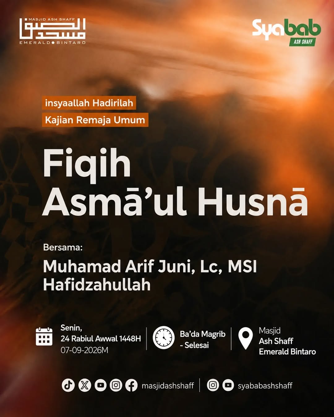 Poster asli dari @syababashshaff