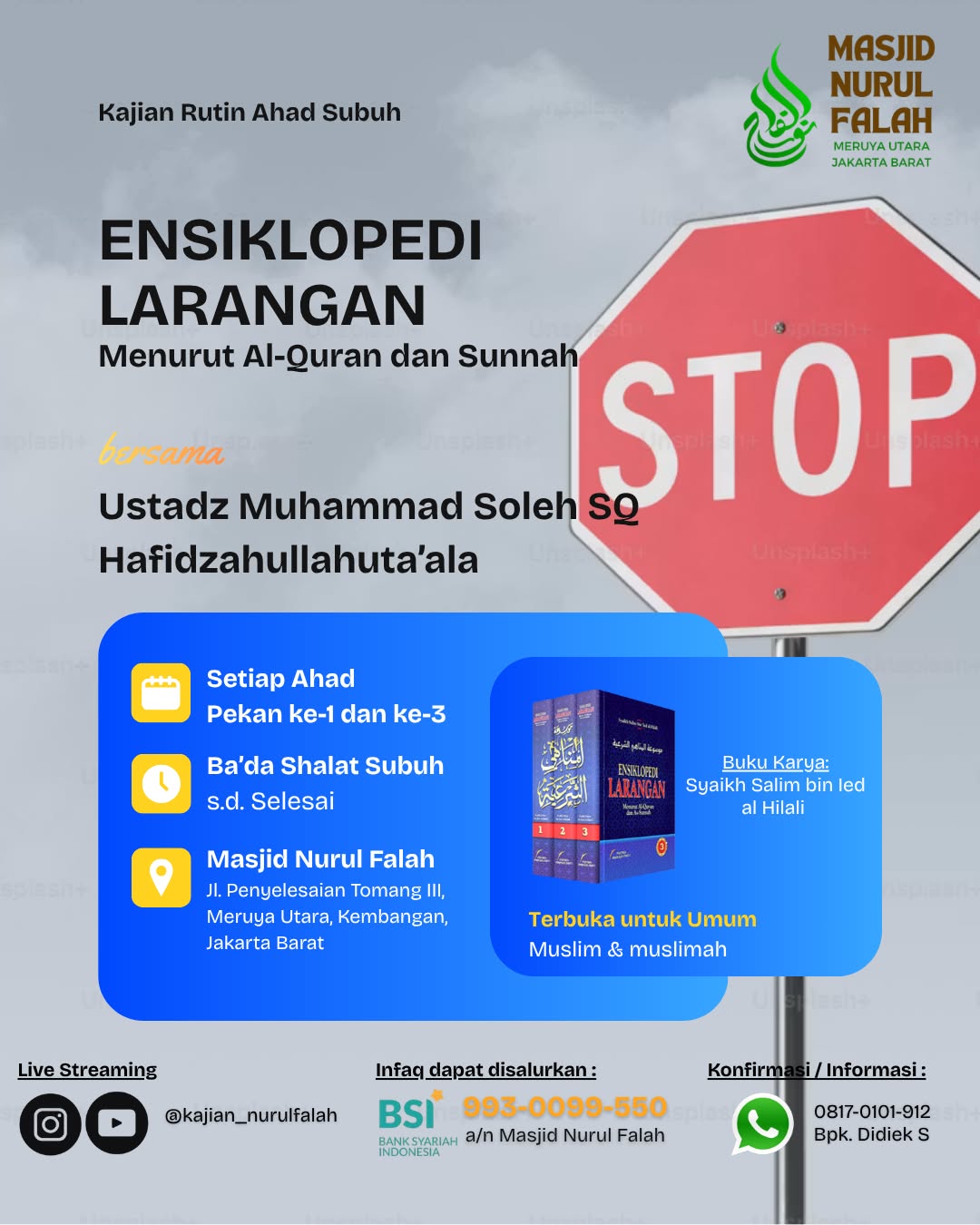 Poster asli dari @kajian_nurulfalah