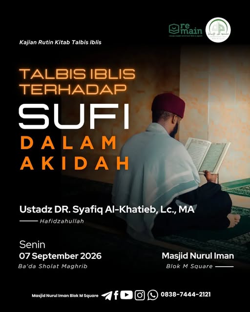 Poster asli dari @masjidnuruliman