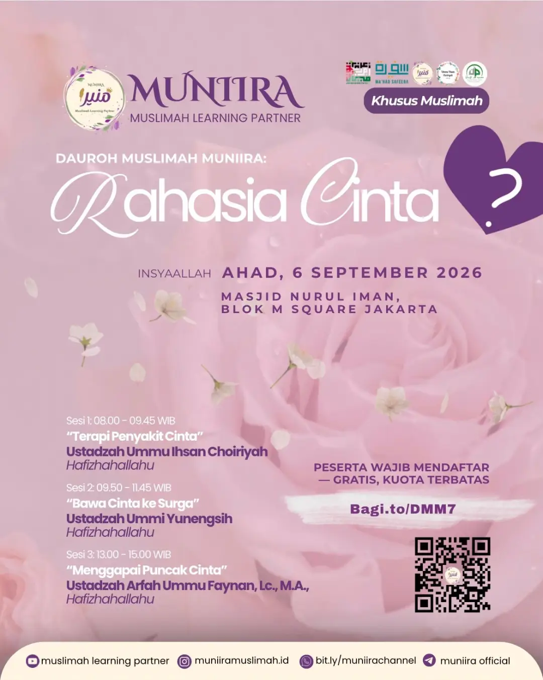 Poster asli dari @masjidnuruliman