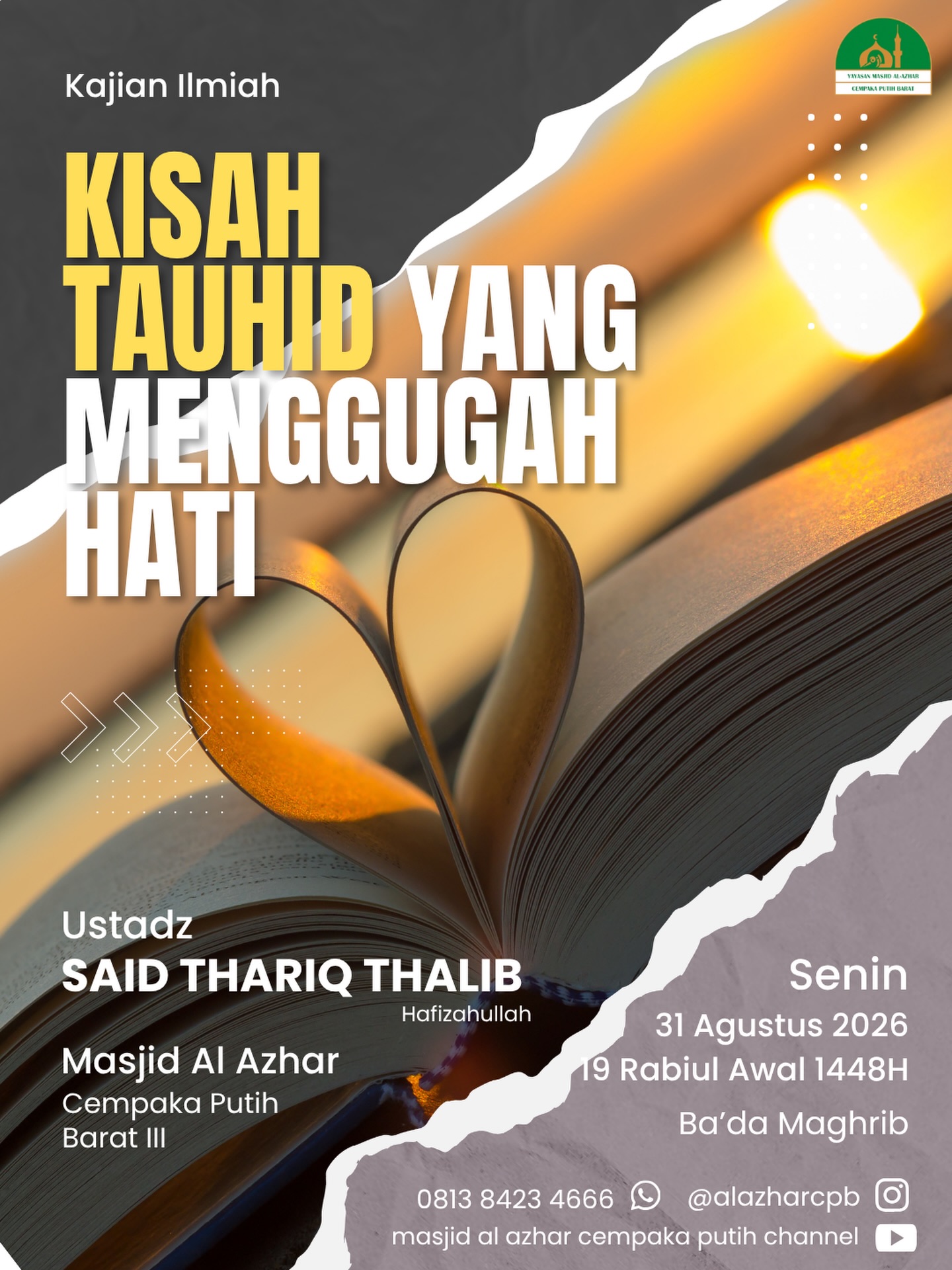 Poster asli dari @alazharcpb