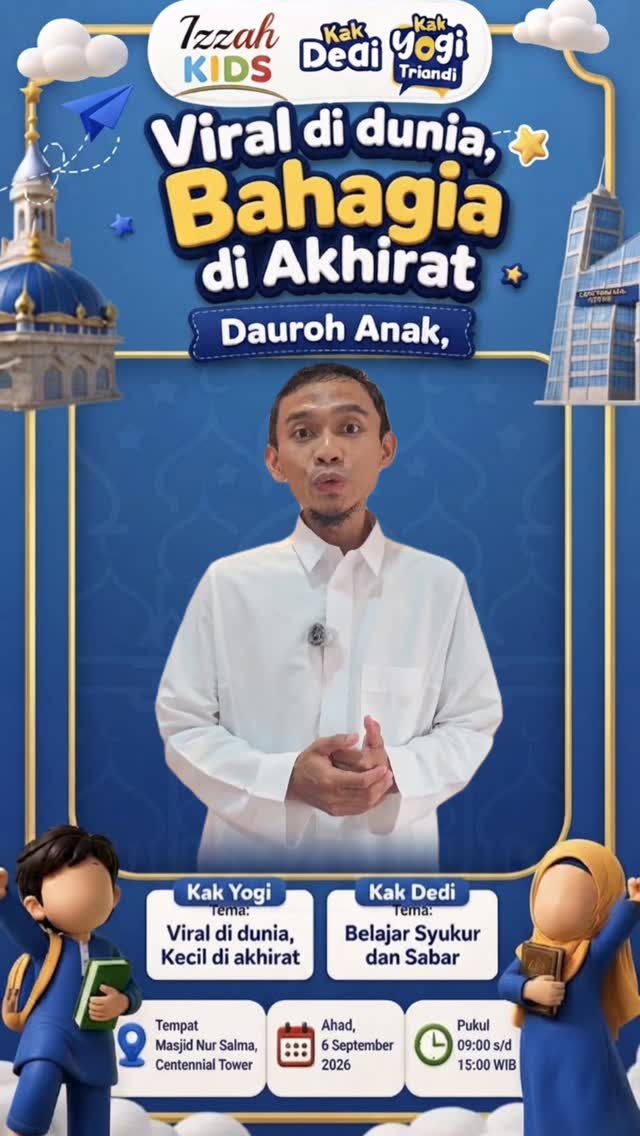 Poster asli dari @izzah.kids