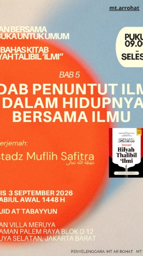 Poster asli dari @mt.arrohat