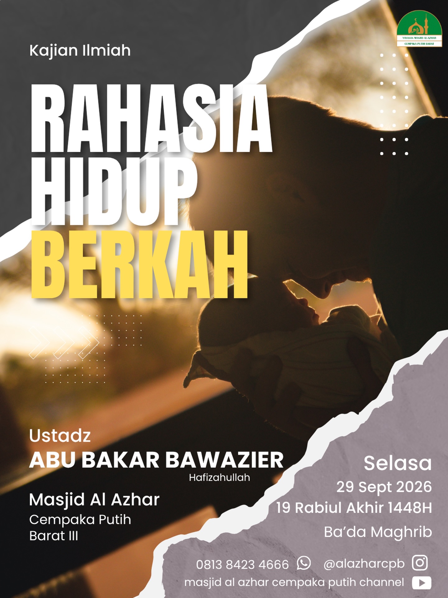 Poster asli dari @alazharcpb