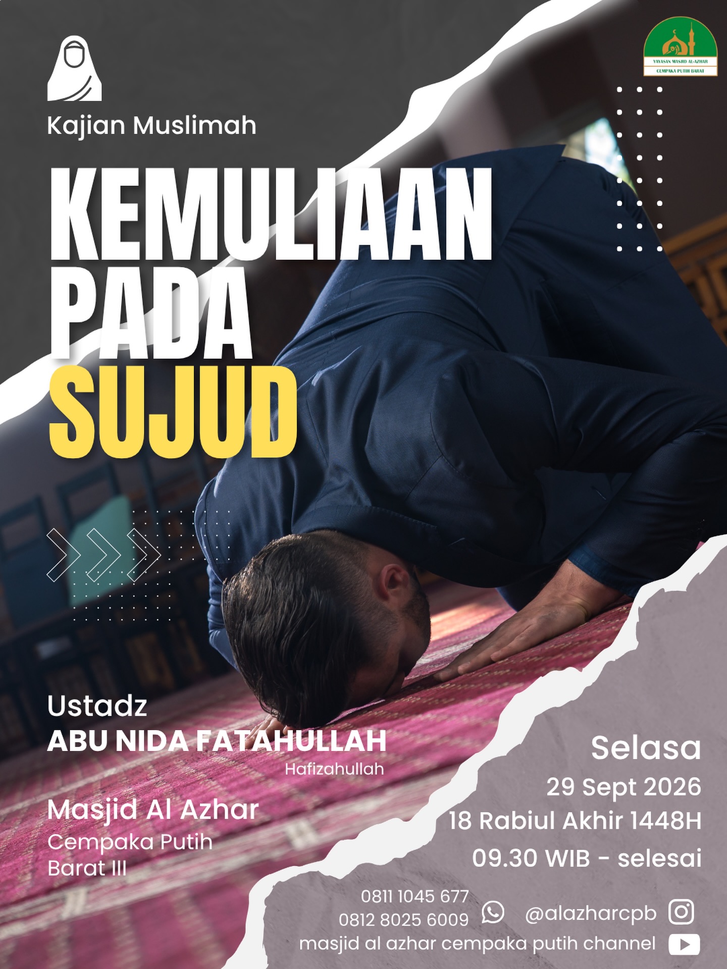 Poster asli dari @alazharcpb
