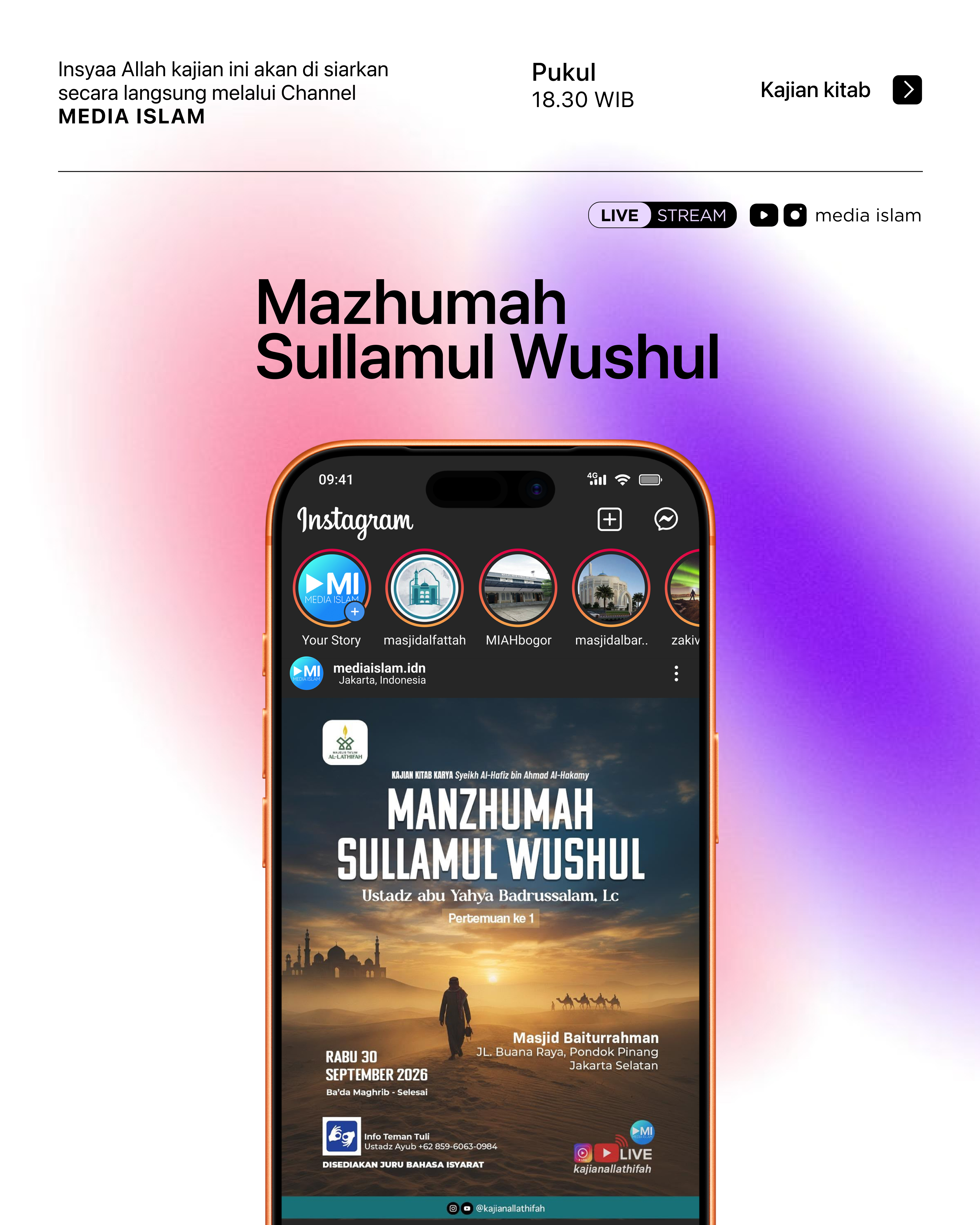 Poster asli dari @mediaislam.idn