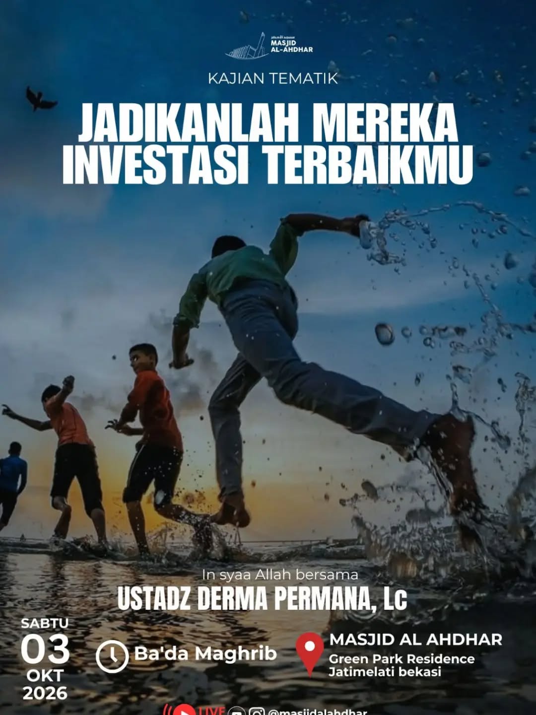 Poster asli dari @masjidalahdhar