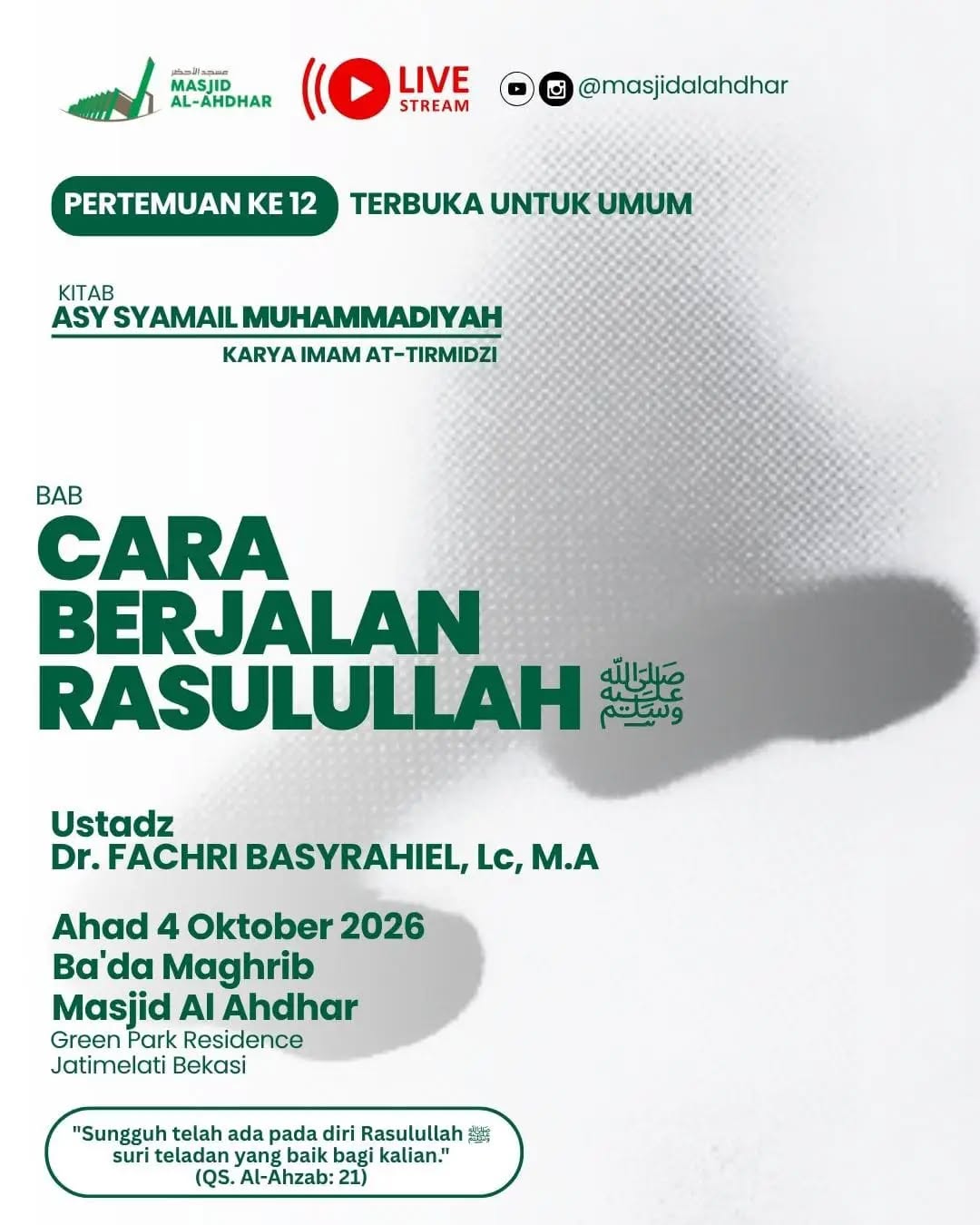 Poster asli dari @masjidalahdhar