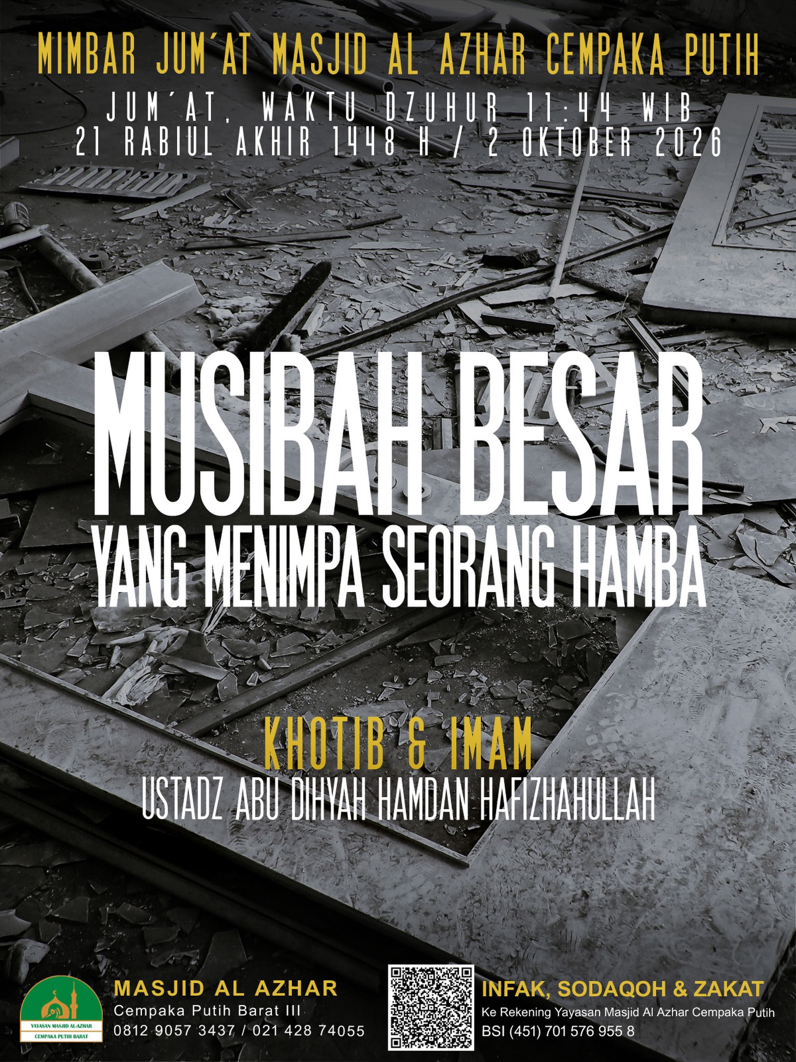 Poster asli dari @alazharcpb