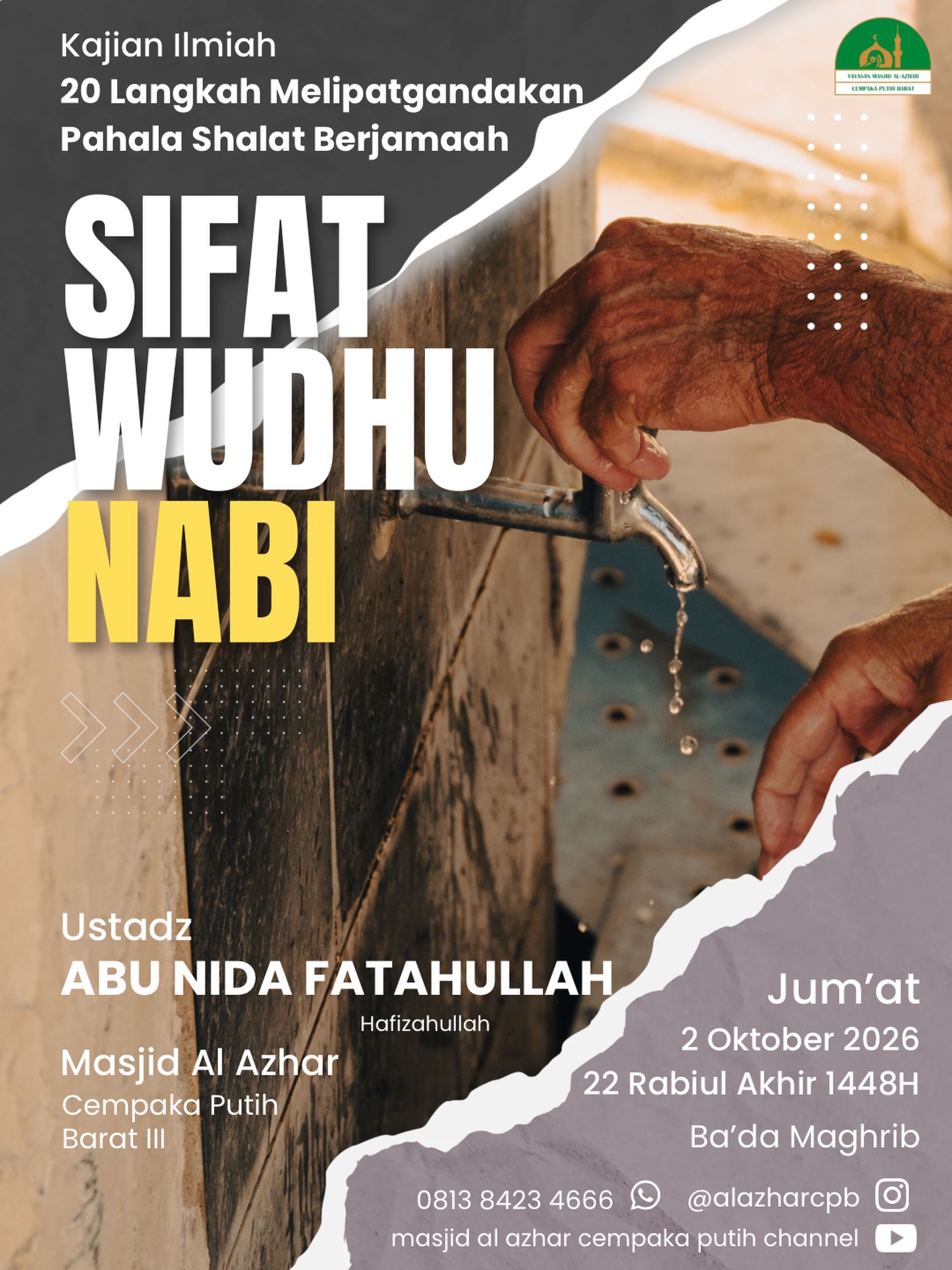 Poster asli dari @alazharcpb