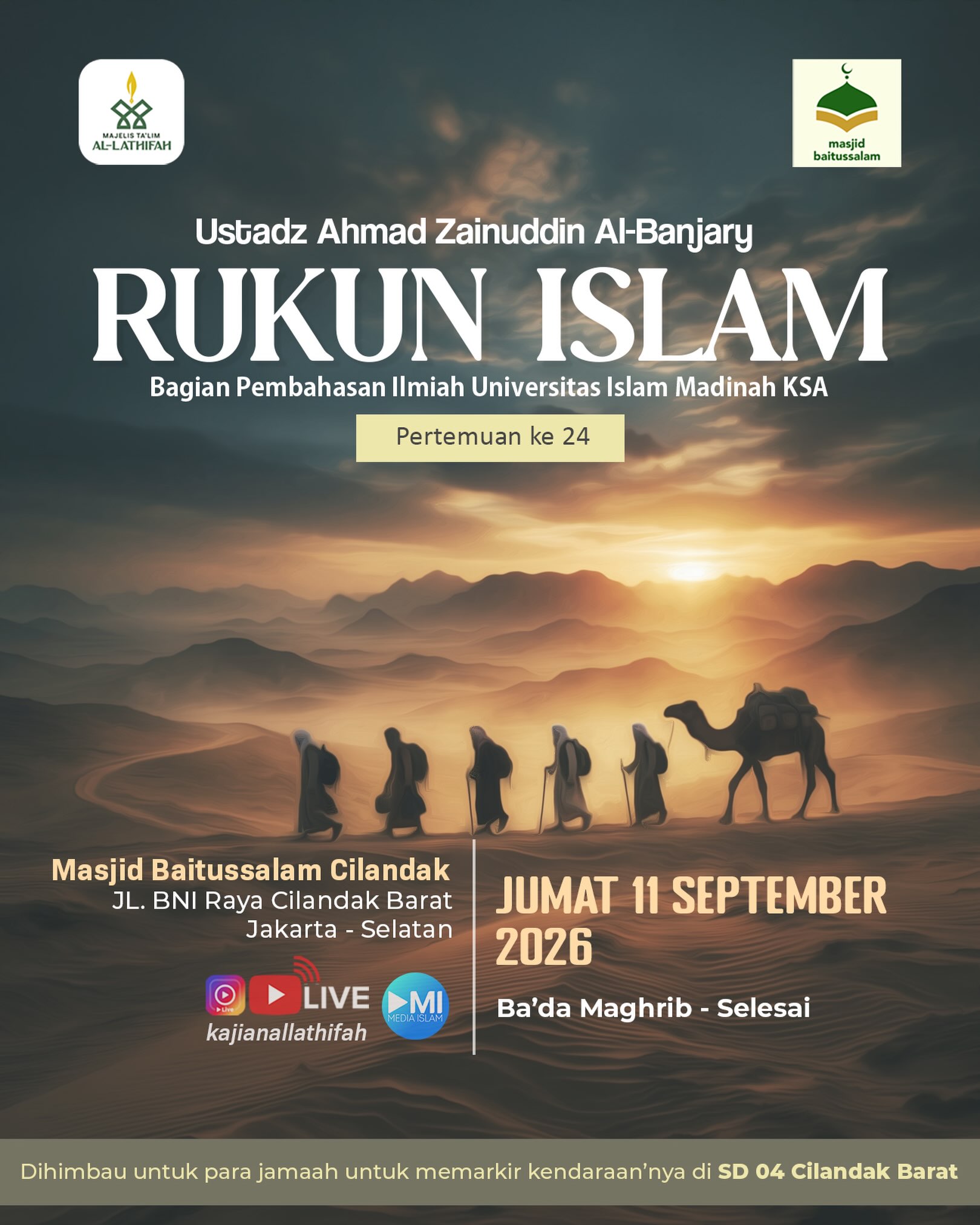 Poster asli dari @kajianallathifah