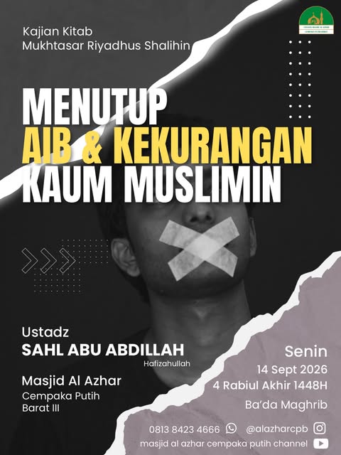 Poster asli dari @alazharcpb