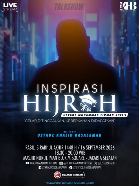 Poster asli dari @masjidnuruliman