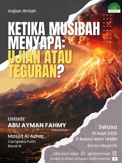 Poster asli dari @alazharcpb