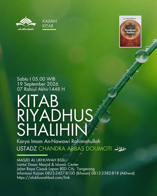 Poster asli dari @masjidalukhuwah