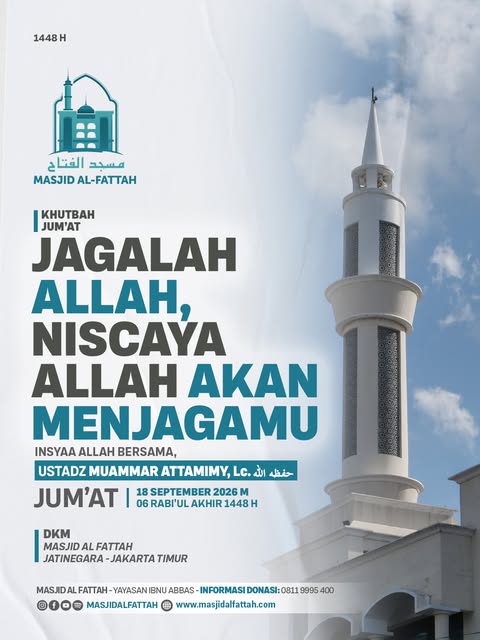 Poster asli dari @masjidalfattah