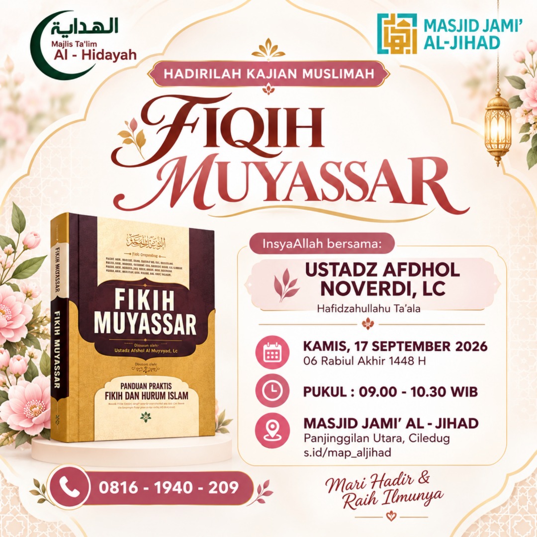 Poster asli dari @masjid.jamialjihad