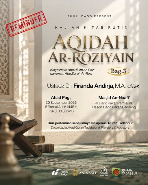 Poster asli dari @masjid_annaafi