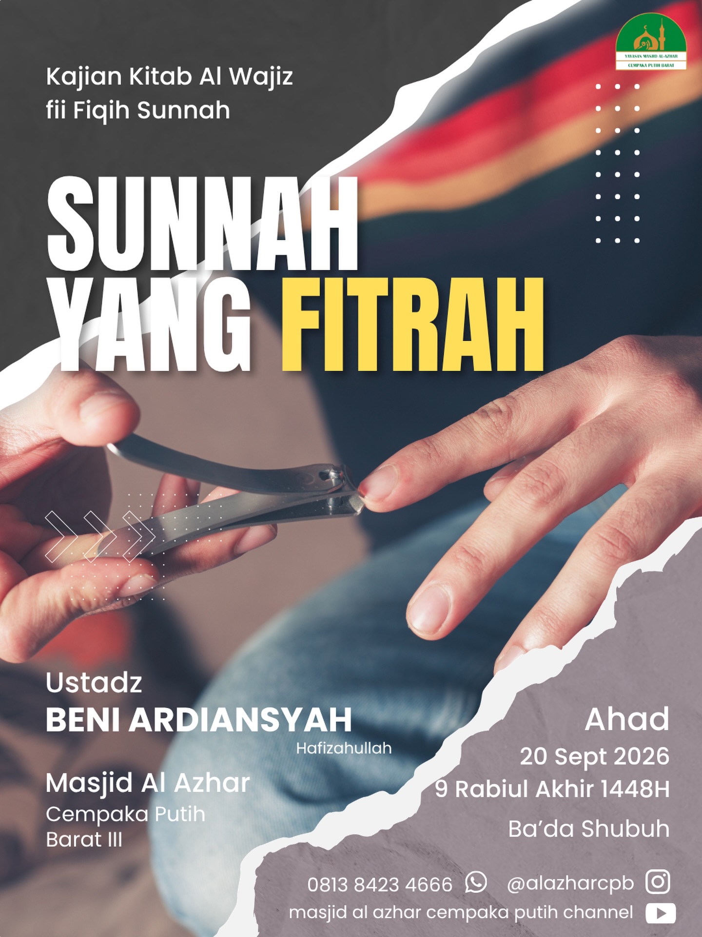 Poster asli dari @alazharcpb