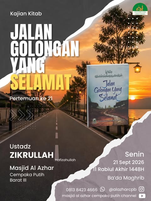 Poster asli dari @alazharcpb