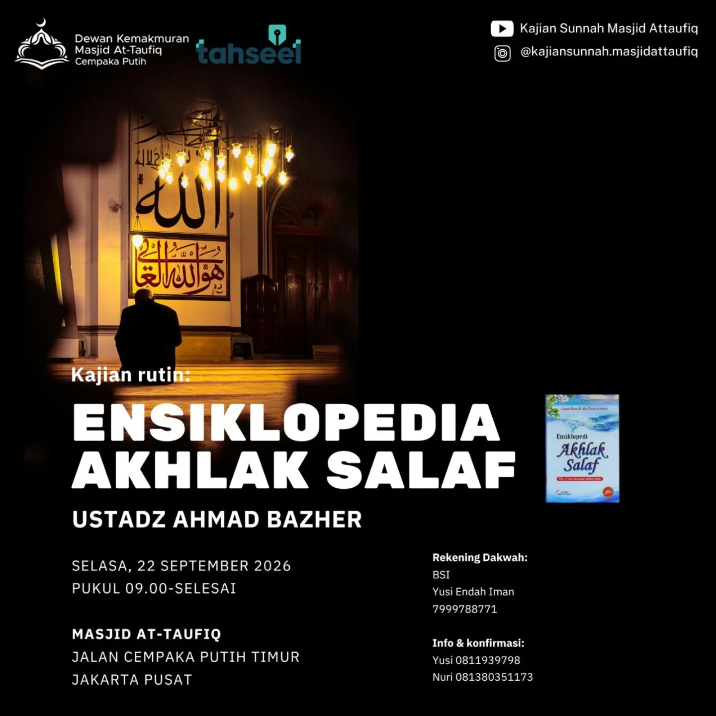 Poster asli dari @kajiansunnah.masjidattaufiq