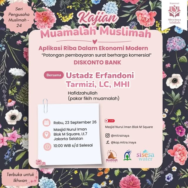 Poster asli dari @masjidnuruliman