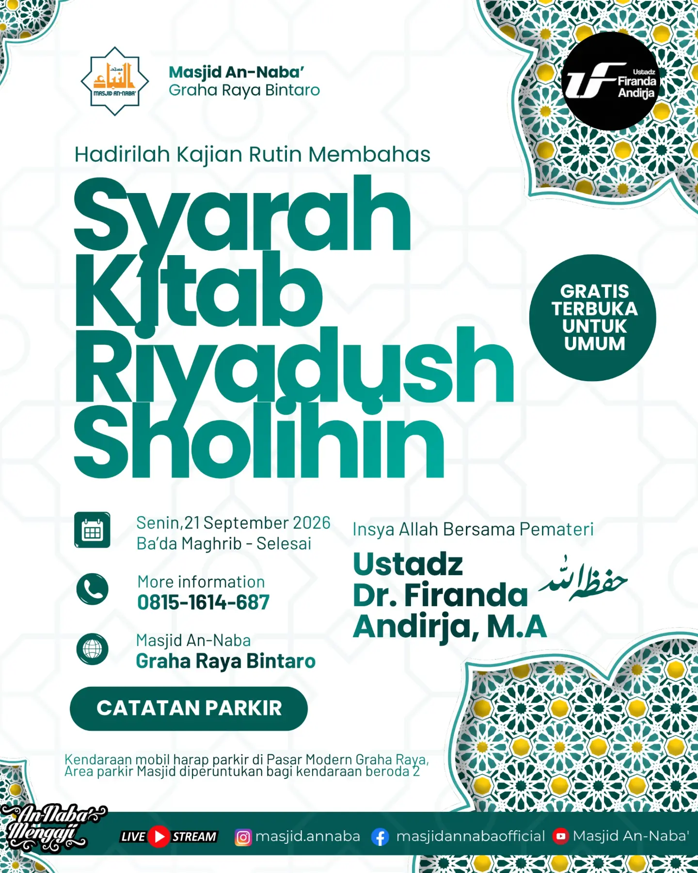 Poster asli dari @masjid.annaba