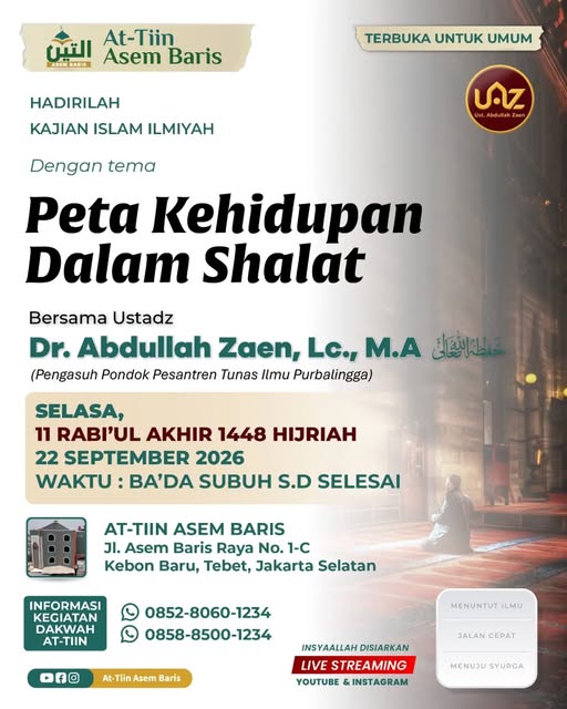 Poster asli dari @masjidattiinasembaris