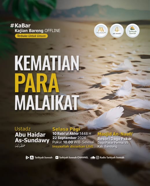 Poster asli dari @radiotarbiyahsunnah