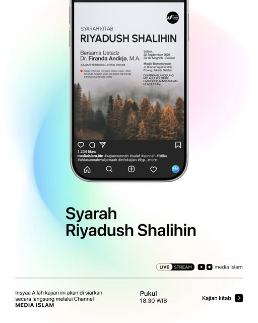 Poster asli dari @mediaislam.idn