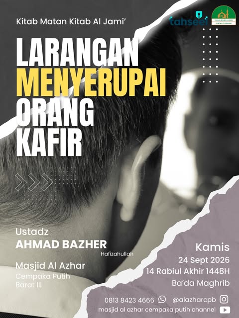 Poster asli dari @alazharcpb