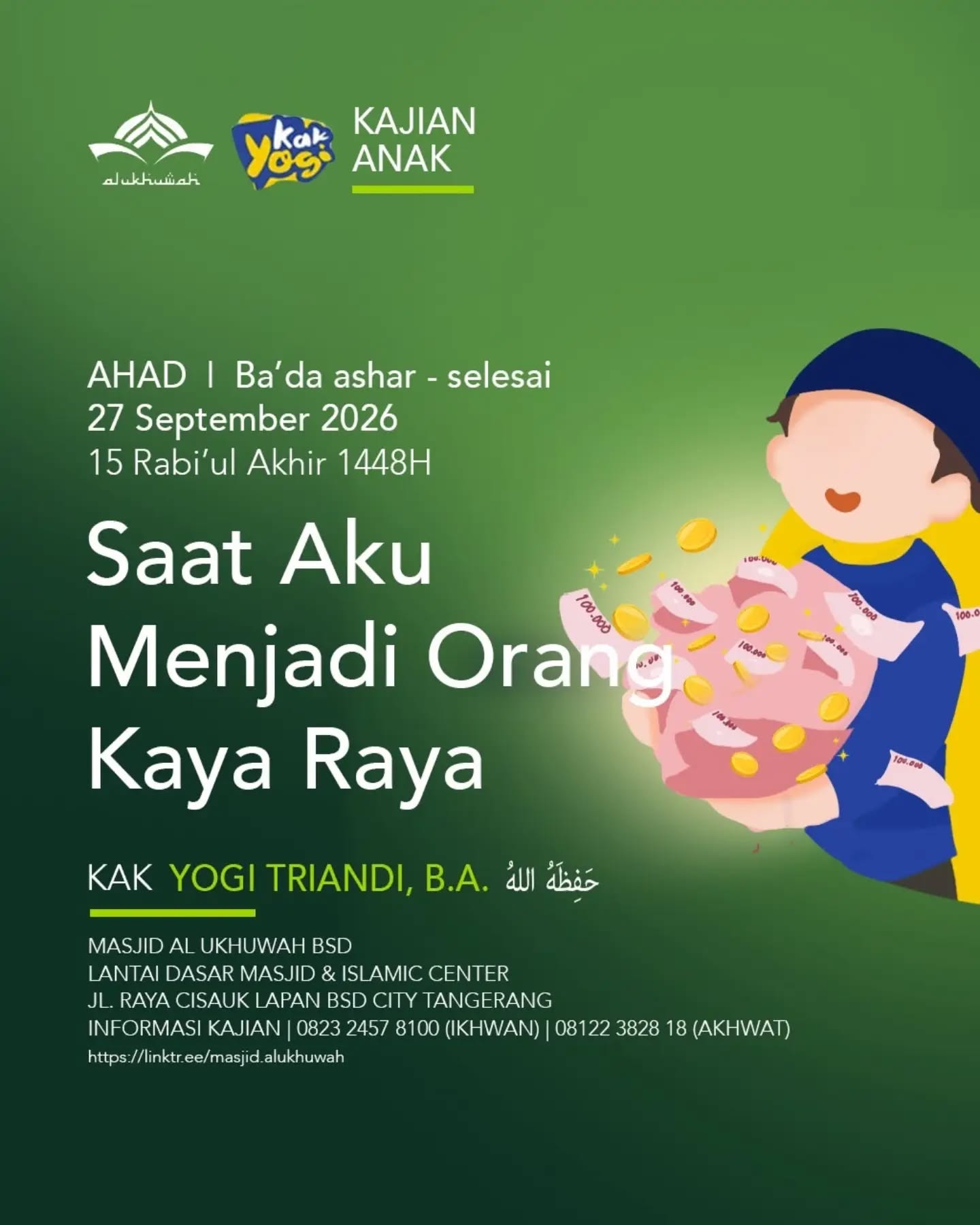 Poster asli dari @masjidalukhuwah