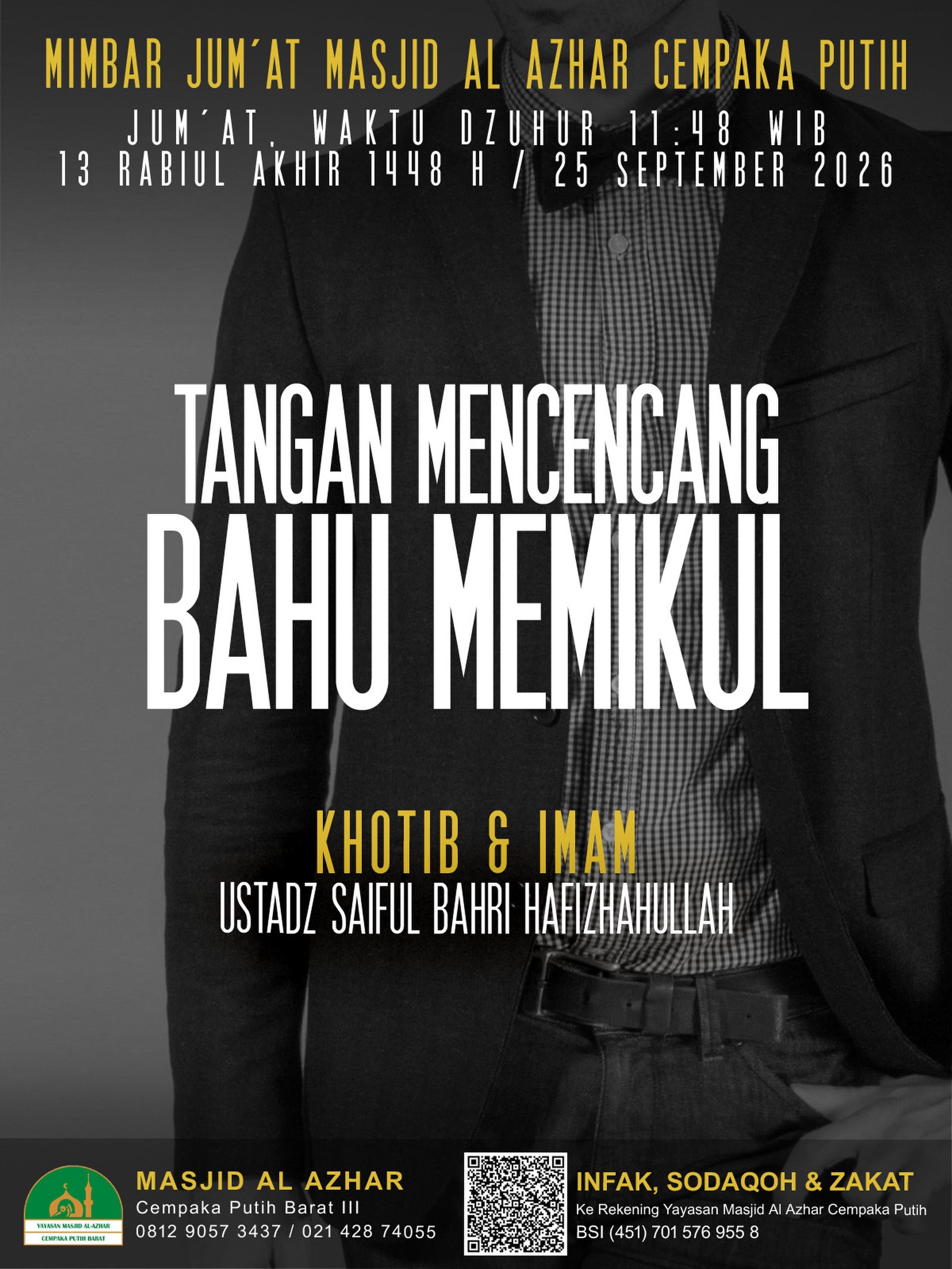 Poster asli dari @alazharcpb