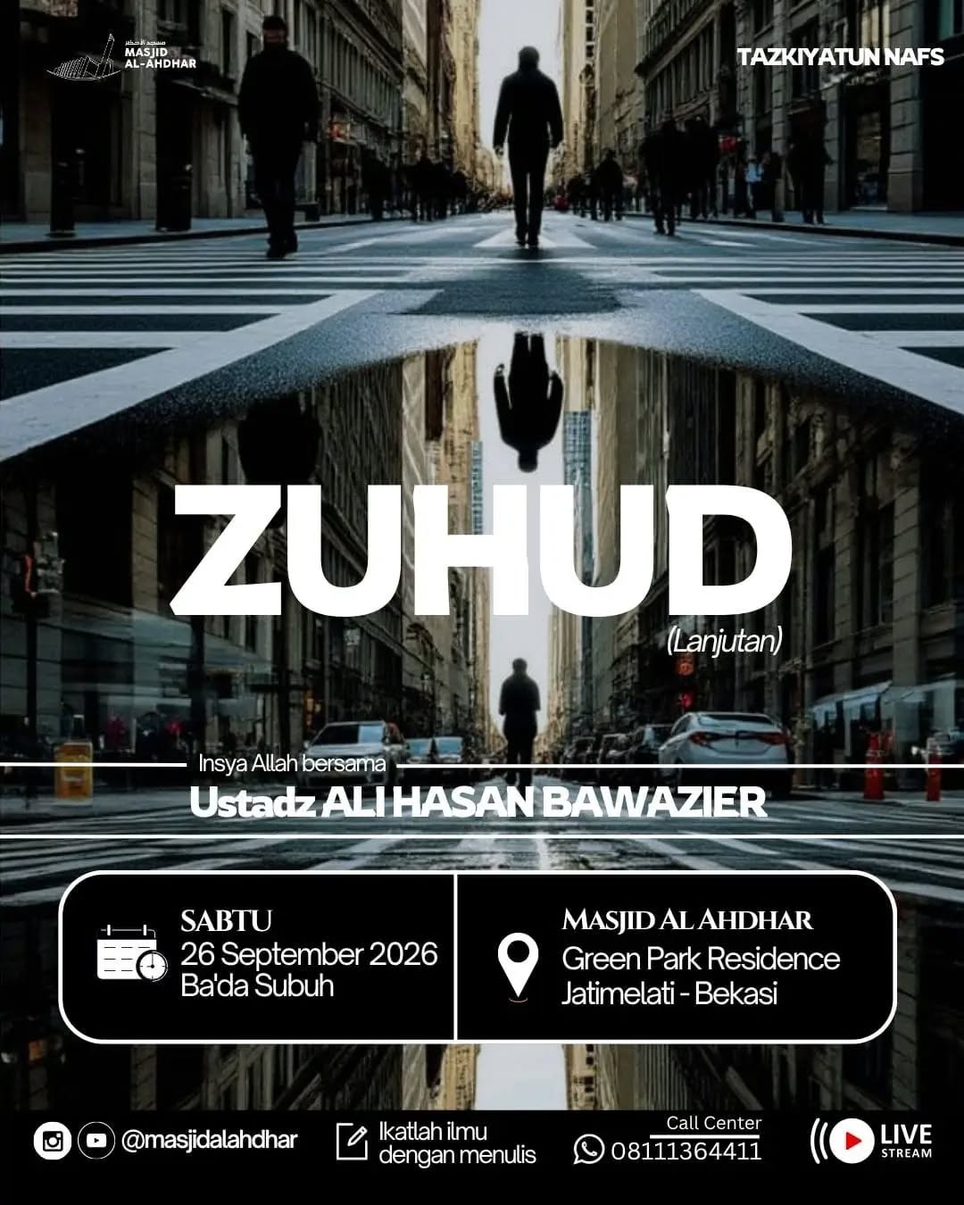 Poster asli dari @masjidalahdhar