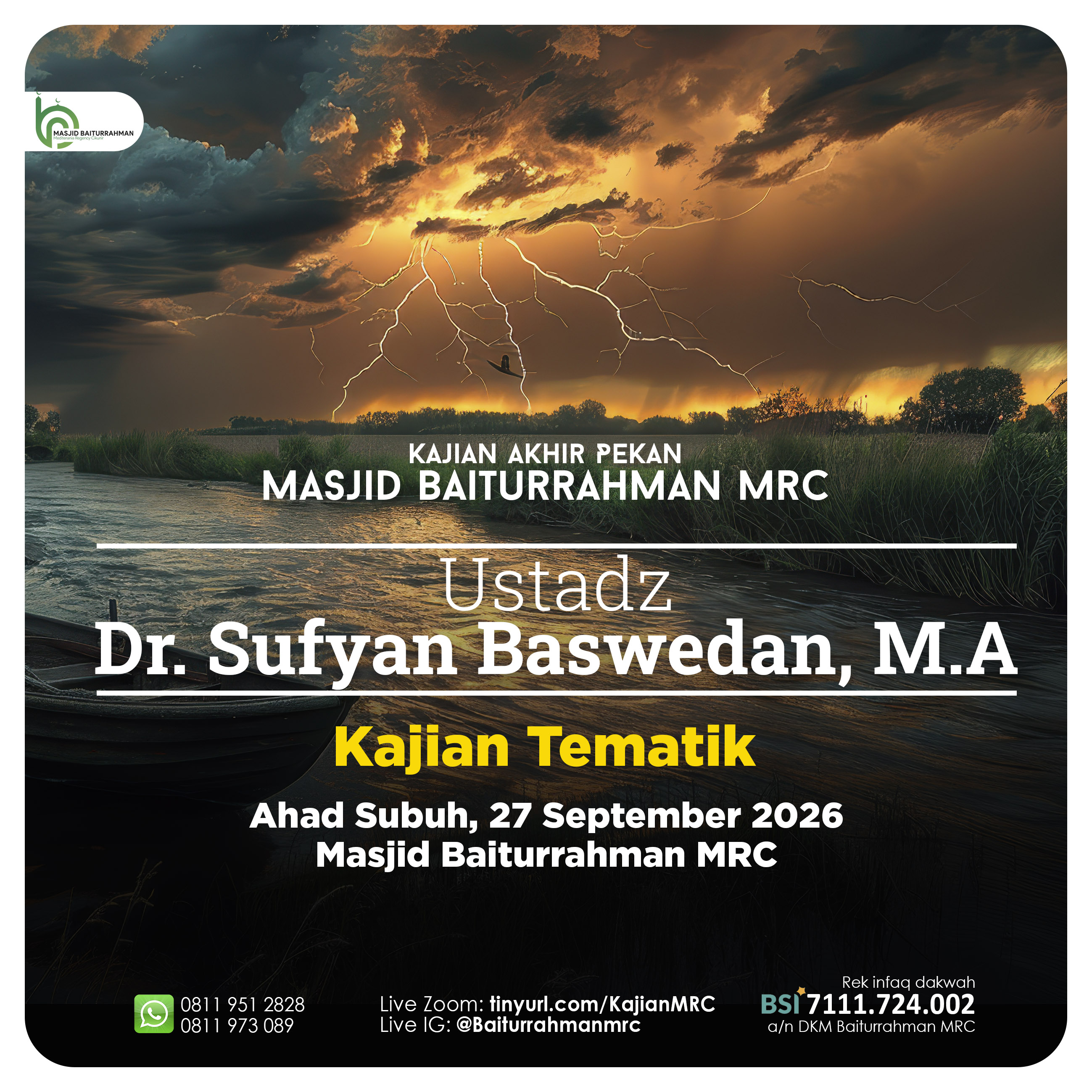 Poster asli dari @baiturrahmanmrc