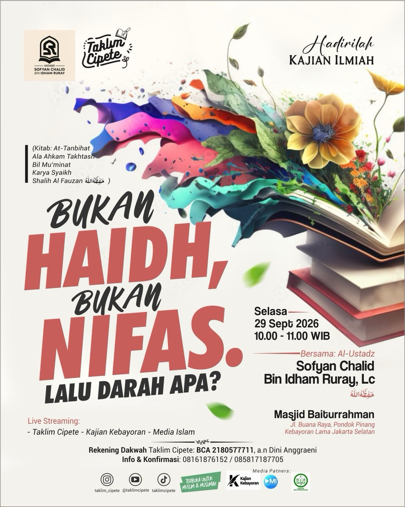 Poster asli dari @mosquebaiturrahman