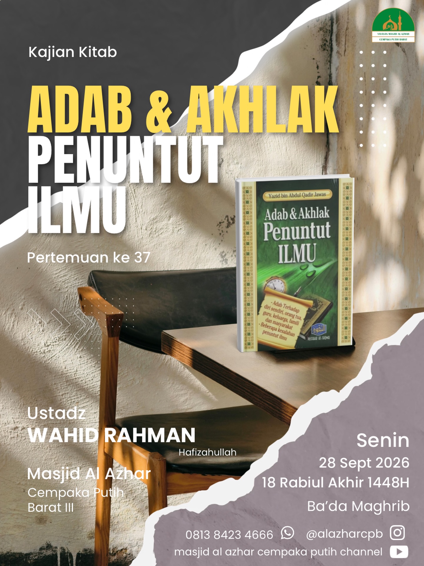 Poster asli dari @alazharcpb