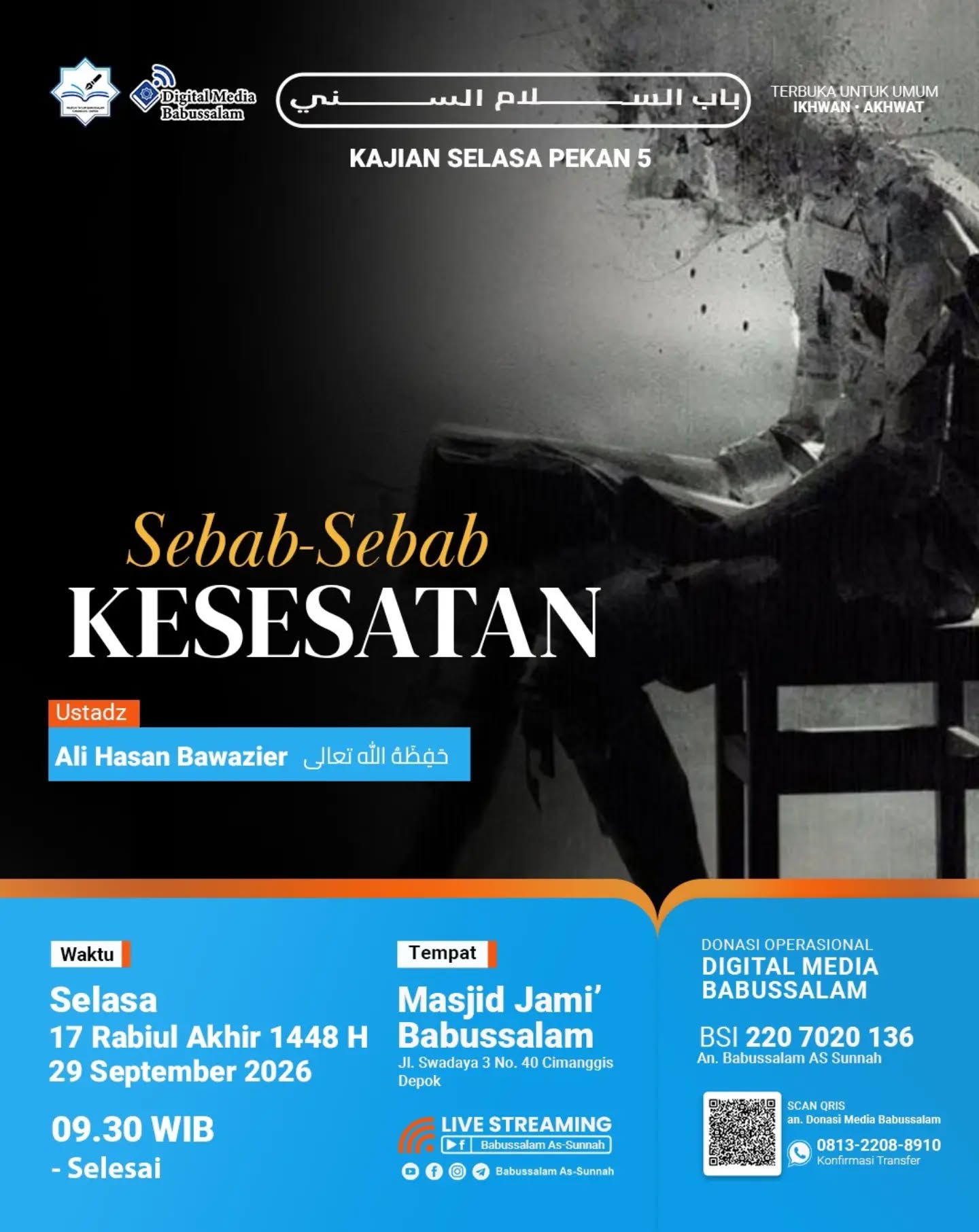 Poster asli dari @babussalam_assunnah