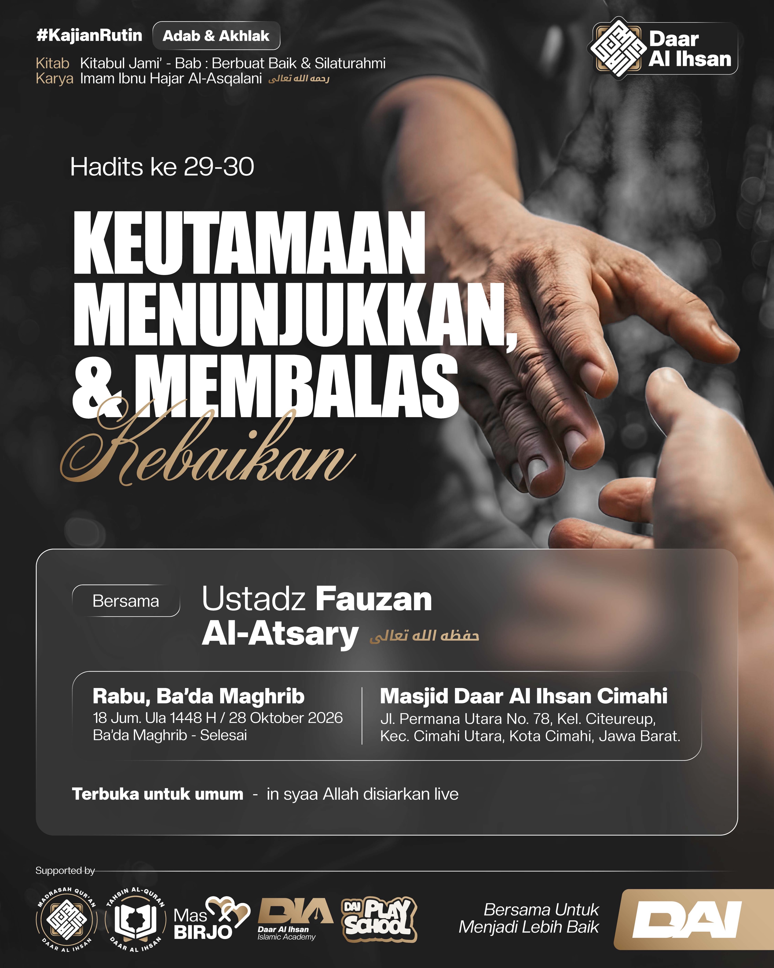 Poster asli dari @daar_al_ihsan