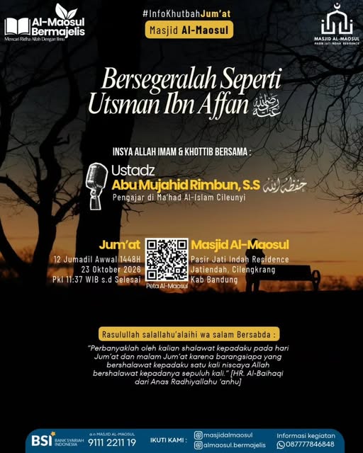 Poster asli dari @almaosul.bermajelis