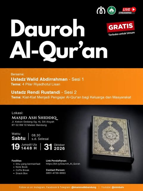 Poster asli dari @imammalikbandung