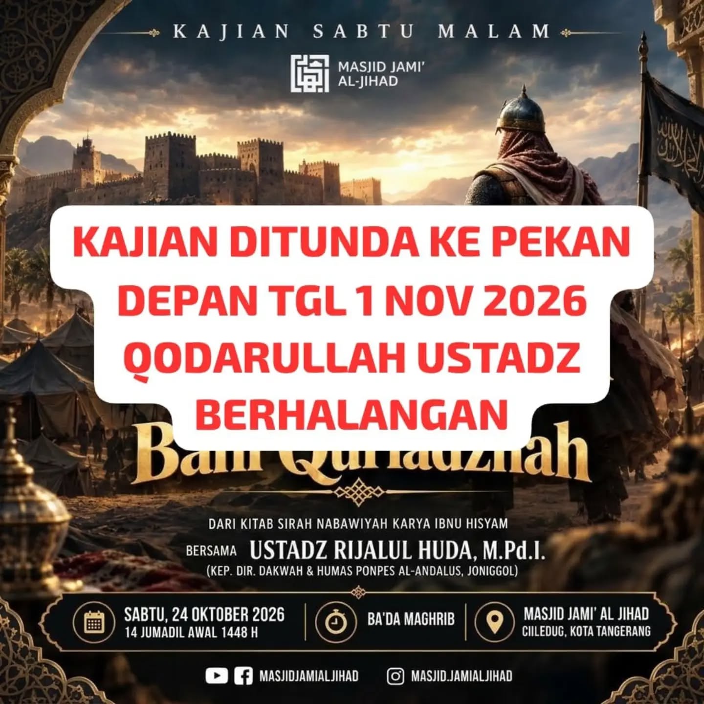 Poster asli dari @masjid.jamialjihad