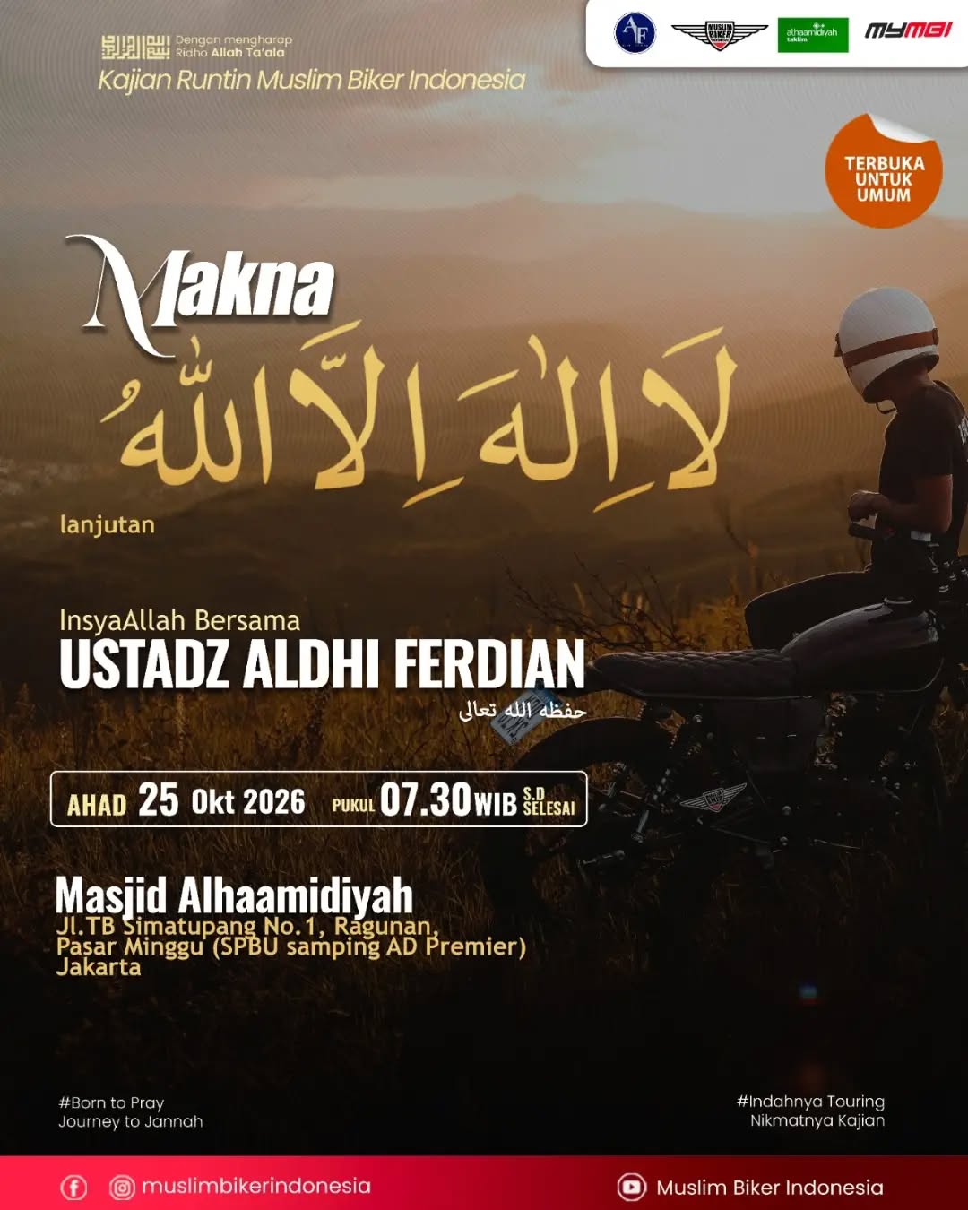 Poster asli dari @alhaamidiyah.masjid