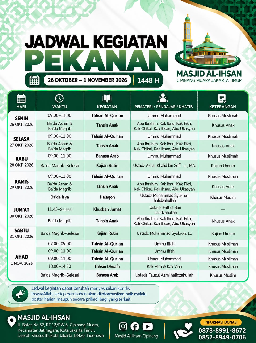Poster asli dari @alihsan.cipinang